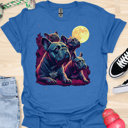Bulldog & Moon - V3 - Quads T-Shirt